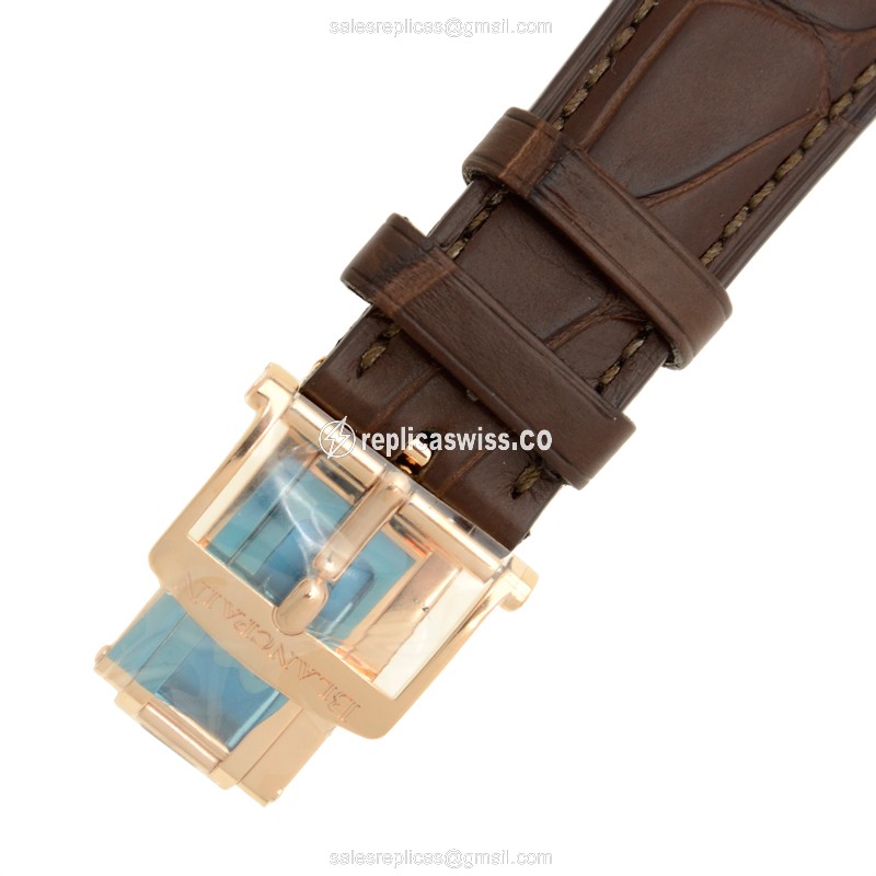 Blancpain 6223-3642-55B VILLERET Automatic 18kt Rose Gold