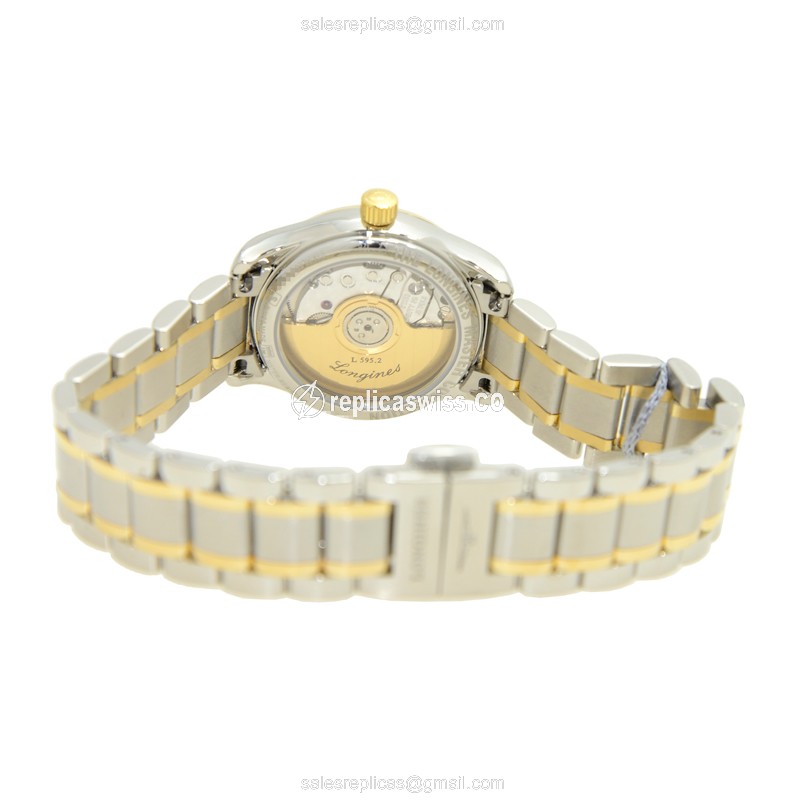 Longines L2.128.5.12.7 MASTER Automatic 18kt Gold & Steel