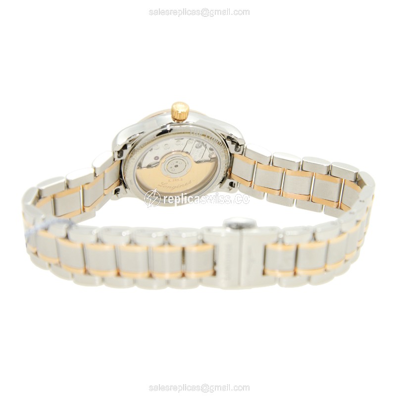 Longines L2.128.5.89.7 MASTER Automatic 18kt Rose Gold & Steel