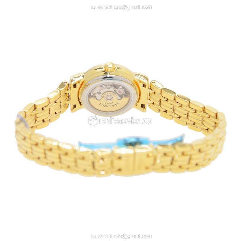 Longines L4.321.2.11.8 PRESENCE Automatic PVD Gold