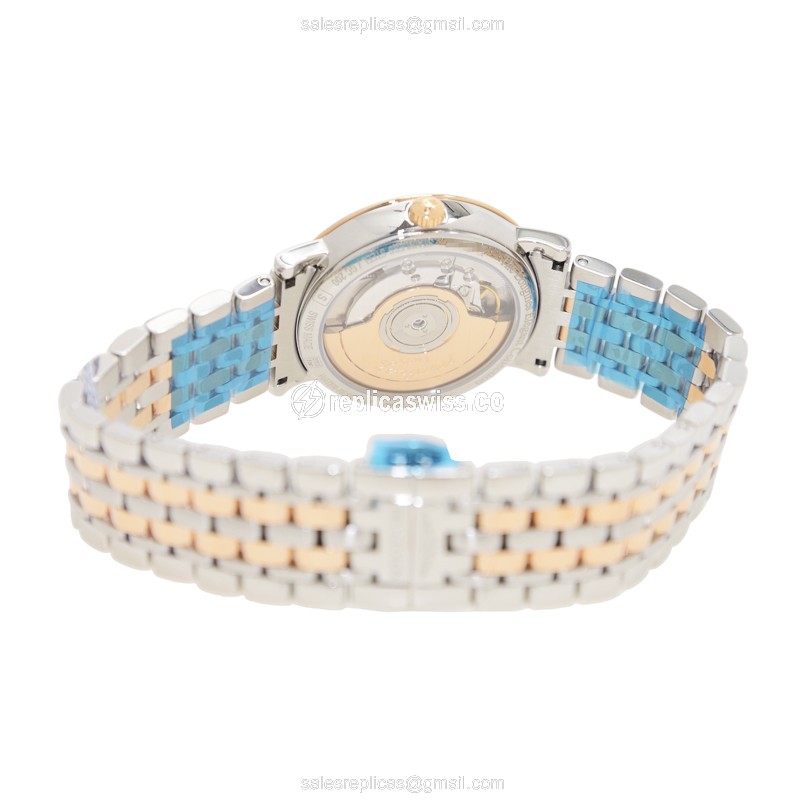 Longines L4.809.5.87.7 ELEGANT Automatic 18kt Rose Gold & Steel