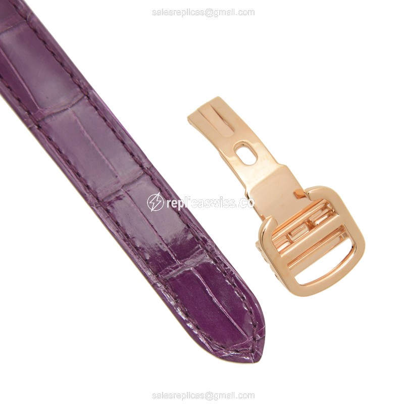 Cartier WE900251 BALLON BLEU Quartz 18kt Rose Gold & Diamonds