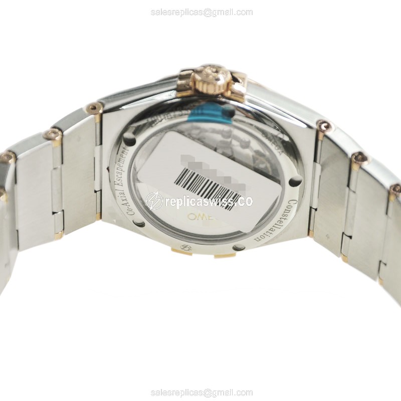 Omega 123.20.35.20.01.001 CONSTELLATION Automatic 18kt Rose Gold & Steel