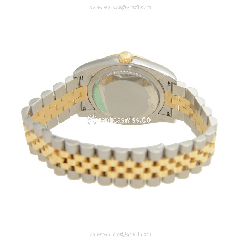 Rolex 116243NR DATEJUST Automatic 18kt Gold & Diamond & Steel