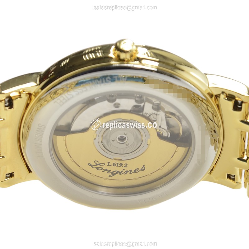 Longines L4.921.2.11.8 PRESENCE Automatic PVD Gold