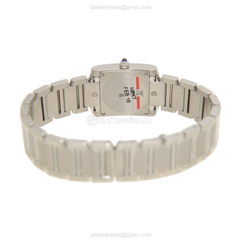 Cartier WE110006 TANK Quartz Stainless Steel