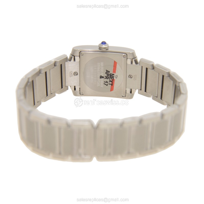Cartier WE110007 TANK Quartz Stainless Steel