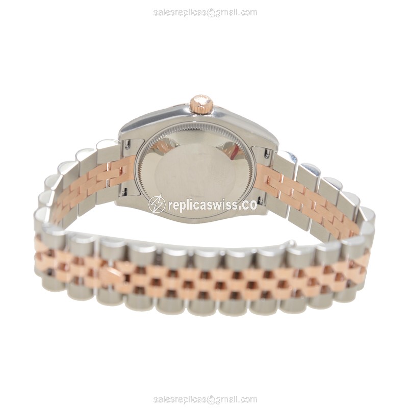 Rolex 178271GWT LADY DATEJUST Automatic 18kt Rose Gold & Steel