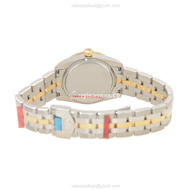 Tudor 53003-68033-CH GLAMOUR DATE Automatic 18kt Gold & Steel