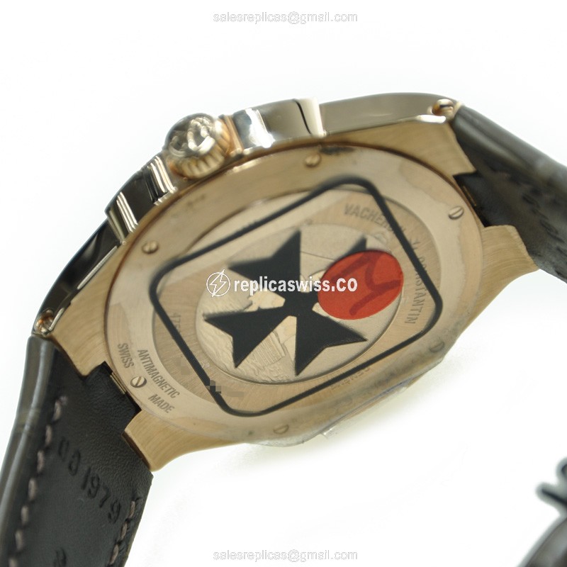 Vacheron Constantin 47560/000R-9672 OVERSEAS Automatic 18kt Rose Gold & Diamonds