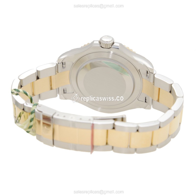 Rolex 16623BL YACHT MASTER Automatic 18kt Gold & Steel
