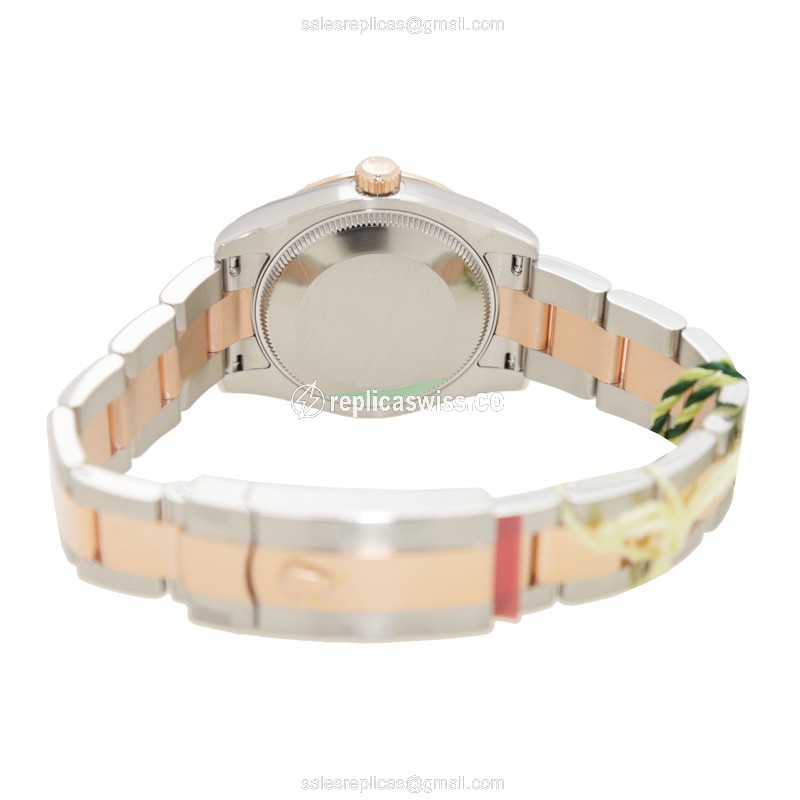 Rolex 178341BKMOPRN LADY DATEJUST Automatic 18kt Rose Gold & Steel
