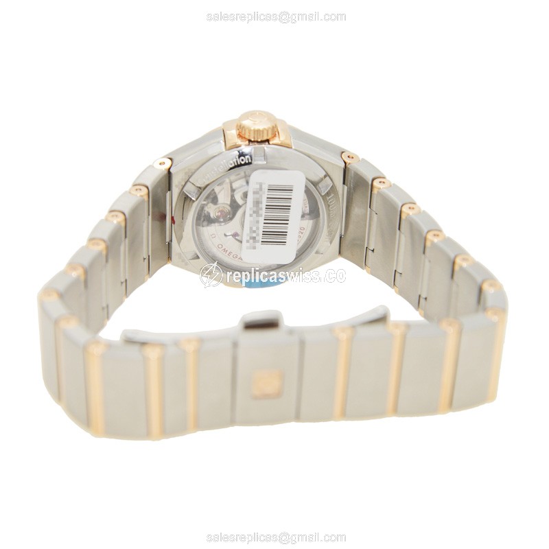 Omega 123.25.27.20.55.005 CONSTELLATION Automatic 18kt Rose Gold & Diamonds