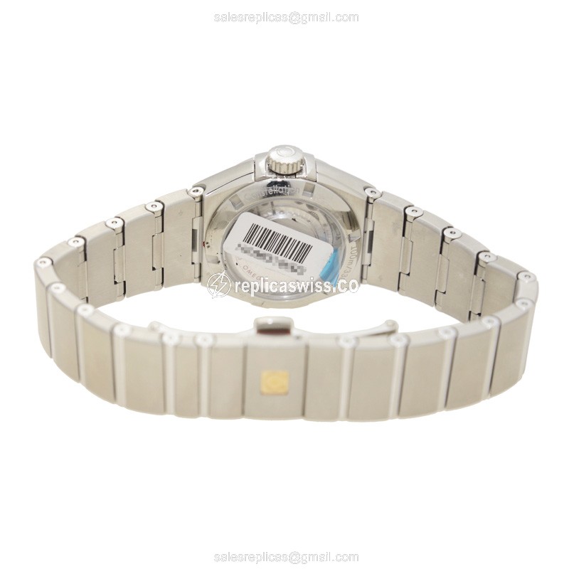 Omega 123.15.27.20.55.002 CONSTELLATION Automatic Stainless Steel & Diamonds