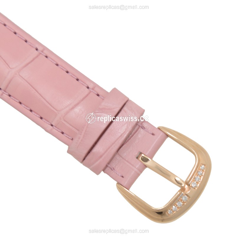 Franck Muller 2852 QZ REL D 1R (5N) CINTREE CURVEX Quartz 18kt Rose Gold & Diamonds