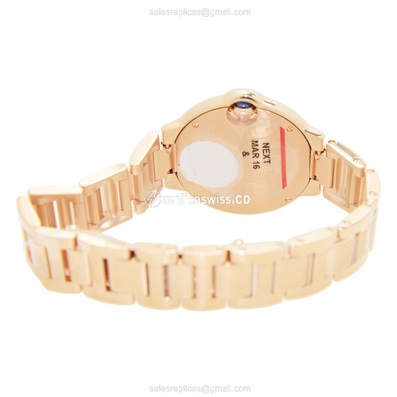 Cartier WE902064 BALLON BLEU Automatic 18kt Rose Gold & Diamonds