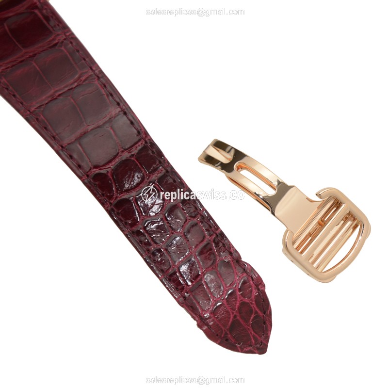 Cartier WT100021 TANK Automatic 18kt Rose Gold & Diamonds