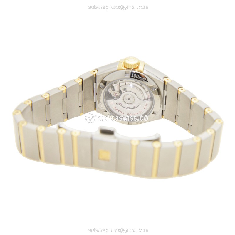 Omega 123.25.27.20.57.002 CONSTELLATION Automatic 18kt Gold & Diamond & Steel