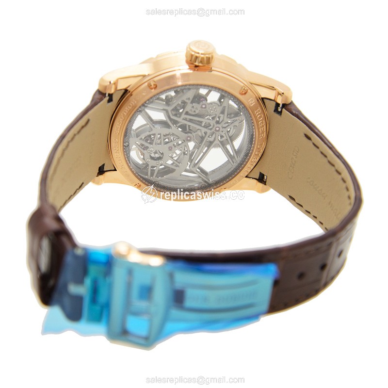 Roger Dubuis RDDBEX0392 EXCALIBUR Manual Wind 18kt Rose Gold