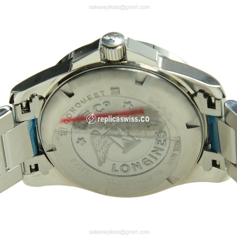 Longines L3.258.0.89.6 CONQUEST Quartz Stainless Steel