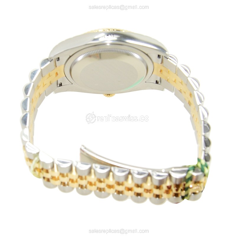 Rolex 116233IVORYRNPYR DATEJUST Automatic 18kt Gold & Steel