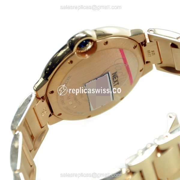 Cartier W69004Z2 BALLON BLEU Automatic 18kt Rose Gold