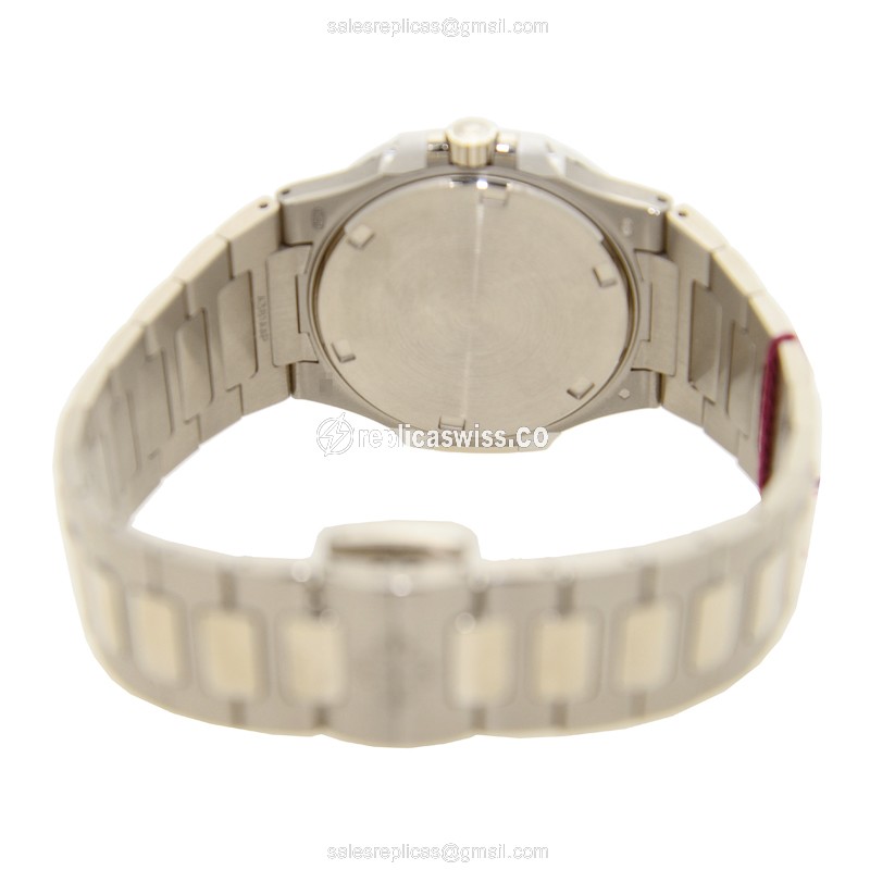 Patek Philippe 7010/1G-011 NAUTILUS Quartz 18kt White Gold & Diamond