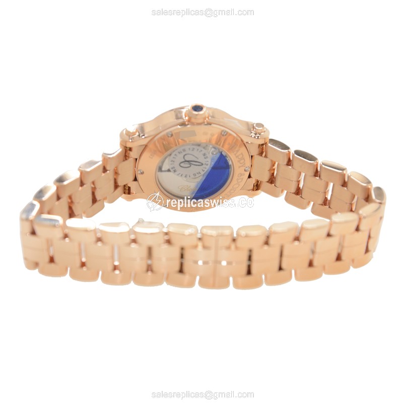 Chopard 274893-5003 HAPPY SPORT Automatic 18kt Rose Gold