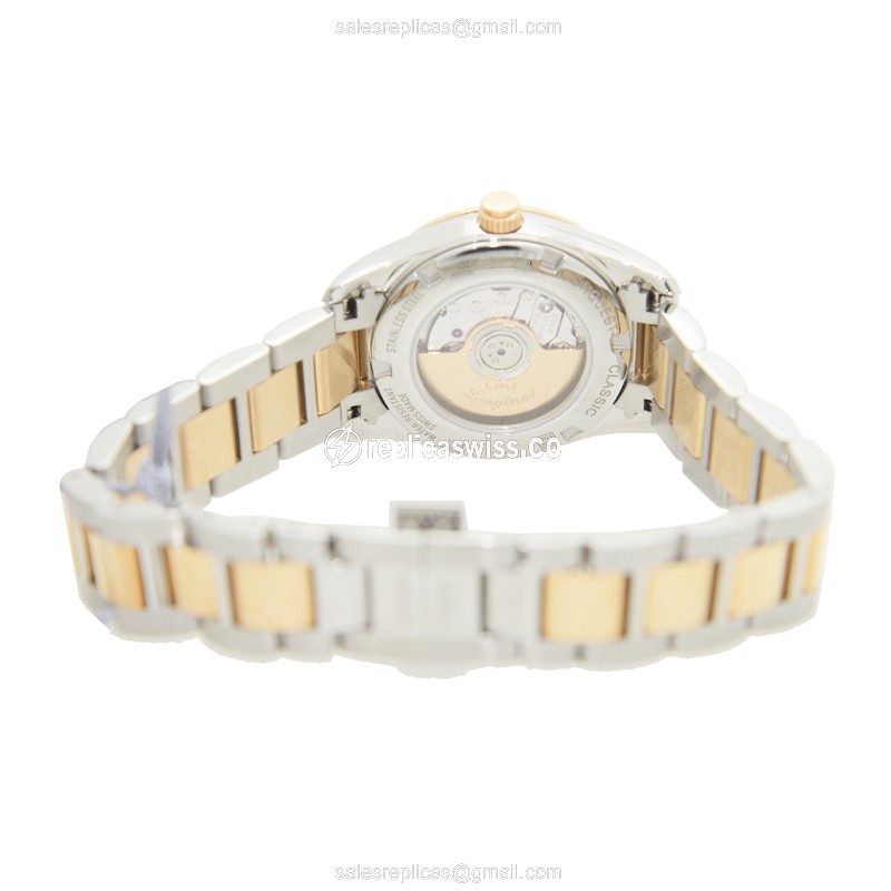 Longines L2.285.5.87.7 CONQUEST CLASSIC Automatic 18kt Rose Gold & Steel