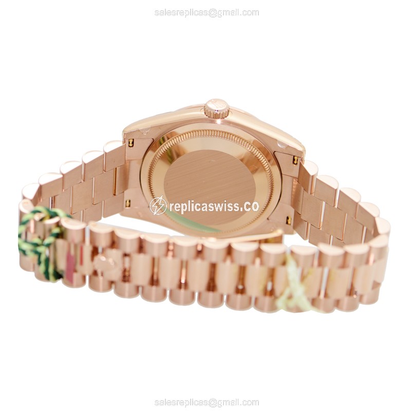 Rolex 118235ACOMP DAY-DATE Automatic 18kt Rose Gold