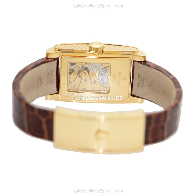 Rolex 54408 CELLINI SERIES Manual Wind 18kt Yellow Gold