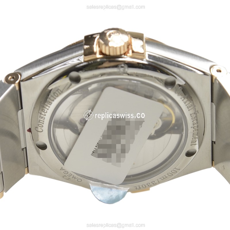 Omega 123.25.35.20.52.001 CONSTELLATION Automatic 18kt Rose Magic & Diamond