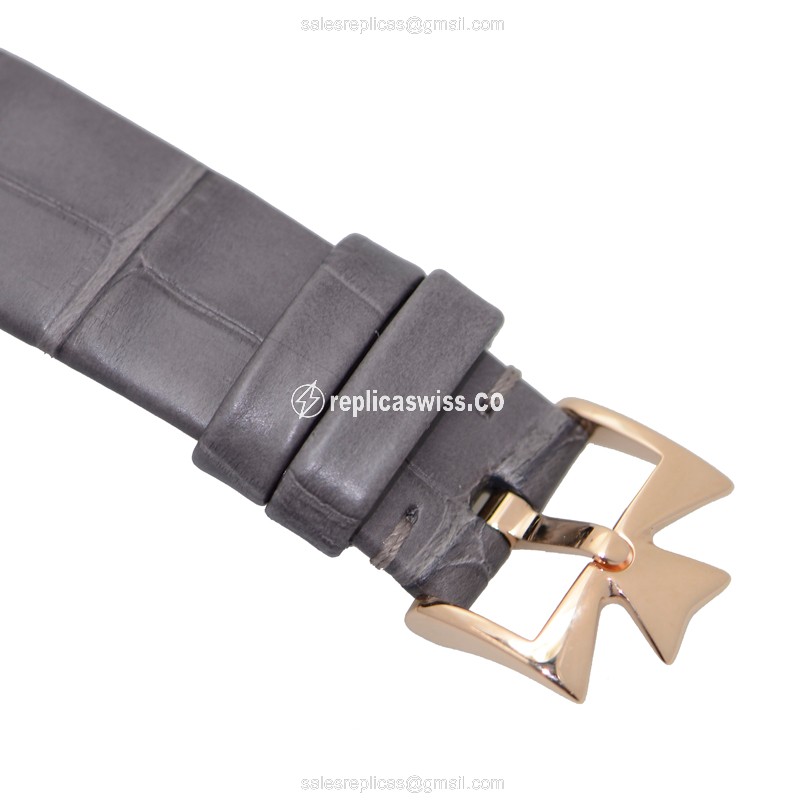 Vacheron Constantin 83570/000R-9915 TRADITIONNELLE Manual Wind 18kt Rose Gold & Diamonds