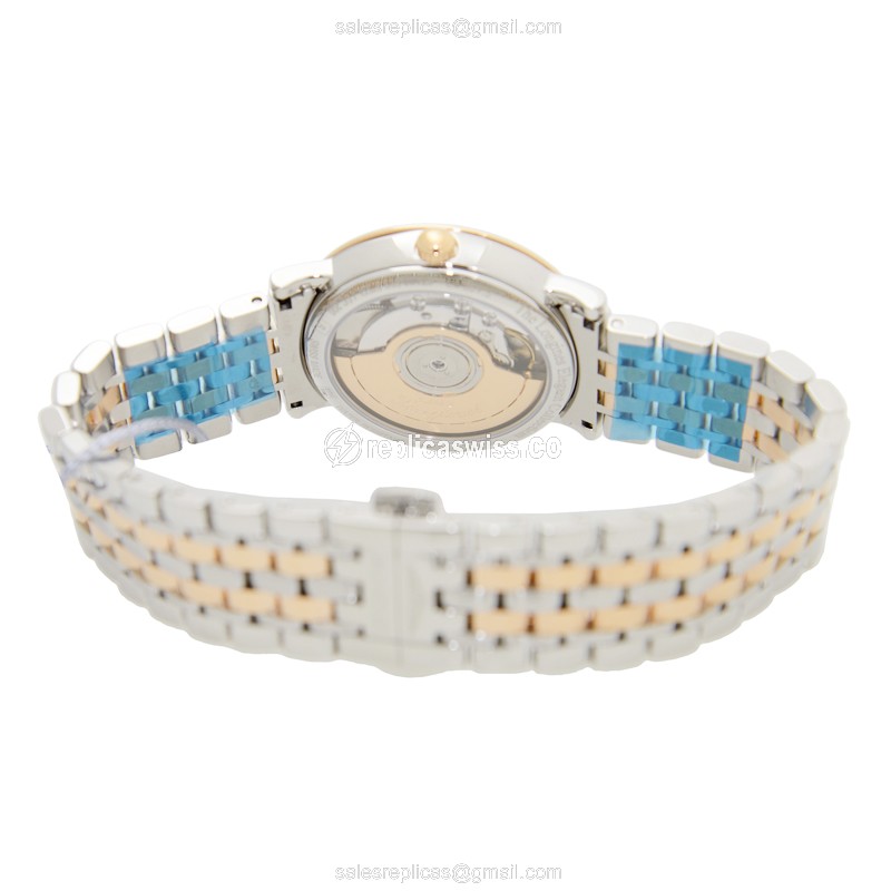 Longines L4.809.5.72.7 ELEGANT Automatic 18kt Rose Gold & Steel