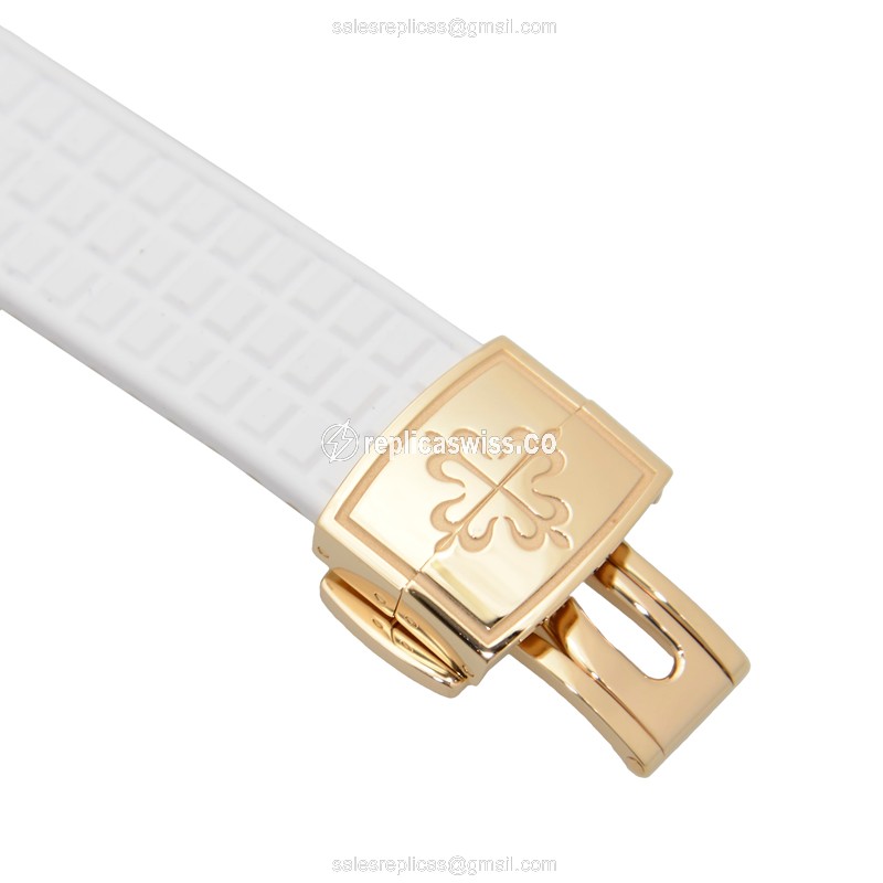 Patek Philippe 5068R-010 AQUANAUT Automatic 18kt Rose Gold & Diamonds
