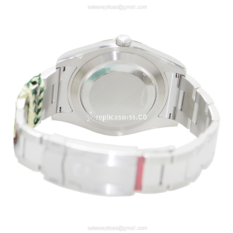 Rolex 116334 DATEJUST Automatic 18kt White Gold & Steel