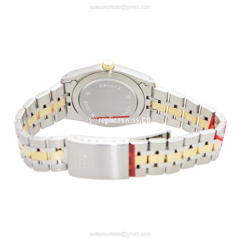 Tudor 74033-62473-CHCL PRICE DATE-DAY Automatic 18kt Gold & Steel