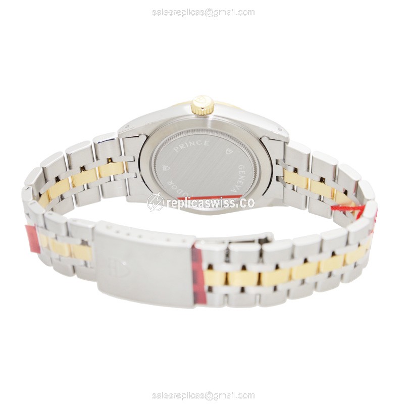 Tudor 76213-62483-10DI-CH PRICE DATE-DAY Automatic 18kt Gold & Steel