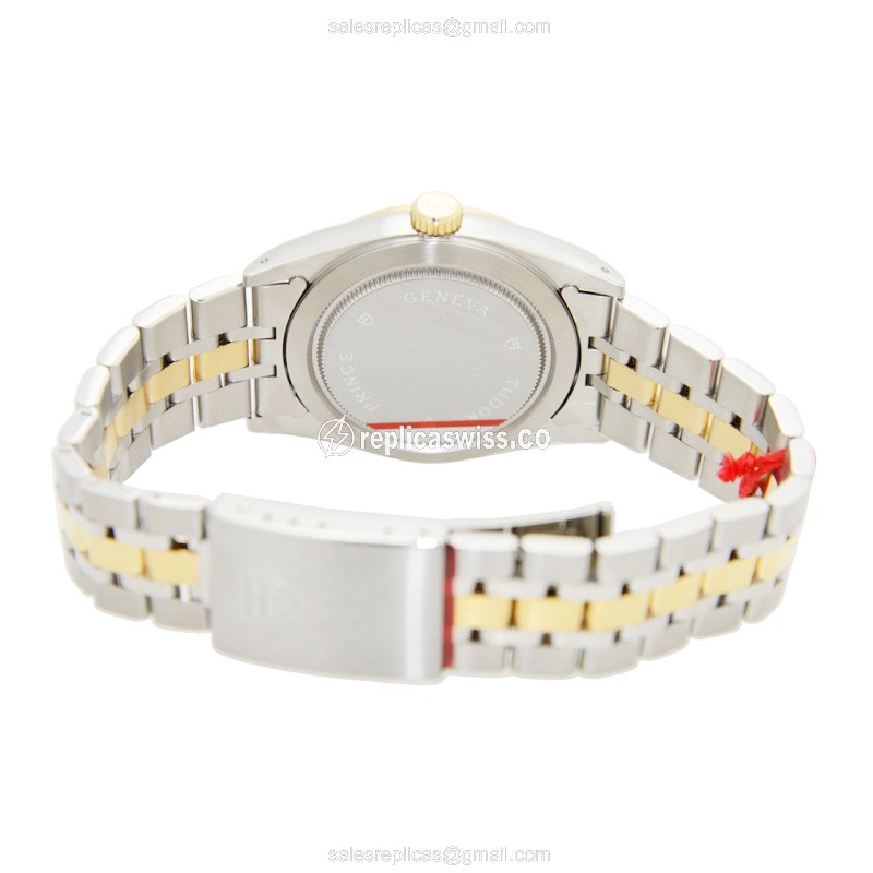 Tudor 76213-62483-CH PRICE DATE-DAY Automatic Gold & Steel