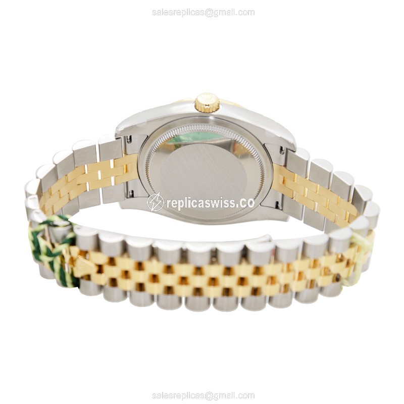 Rolex 116243J DATEJUST Automatic 18kt Gold & Diamond & Steel
