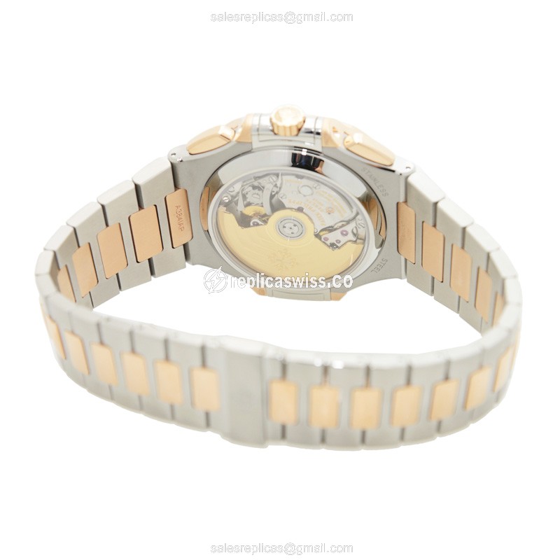 Patek Philippe 5980/1AR-001 NAUTILUS Automatic 18kt Rose Gold & Steel