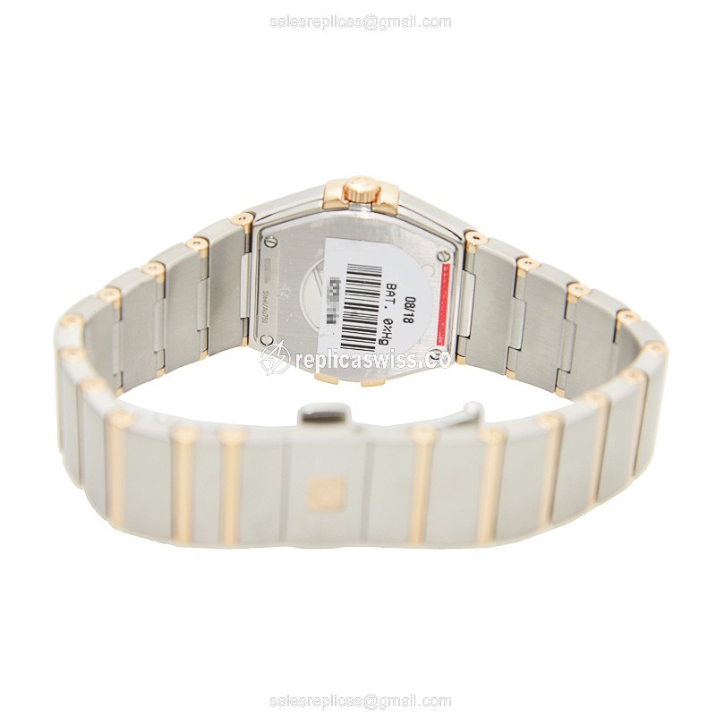 Omega 123.25.27.60.55.002 CONSTELLATION Quartz 18kt Rose Magic & Diamond
