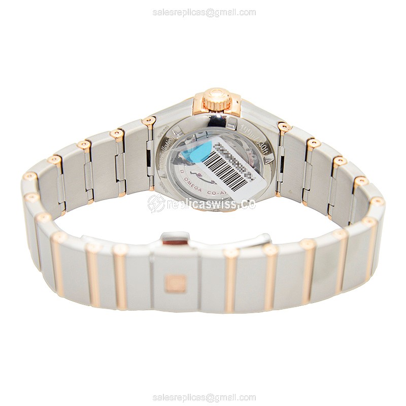 Omega 123.25.27.20.57.004 CONSTELLATION Automatic 18kt Rose Magic & Diamond