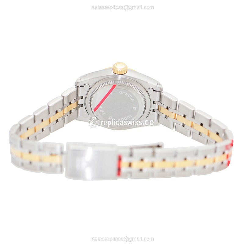 Tudor 92413-62433-10DI-CHCL PRINCESS DATE Automatic 18kt Gold & Steel