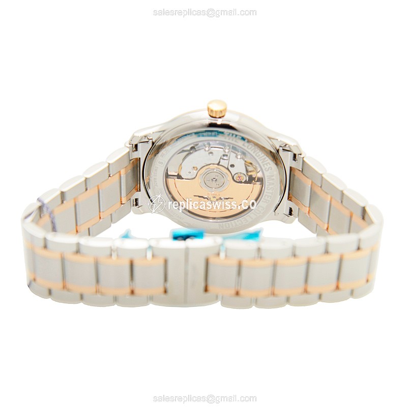 Longines L2.628.5.99.7 MASTER Automatic 18kt Rose Gold & Steel