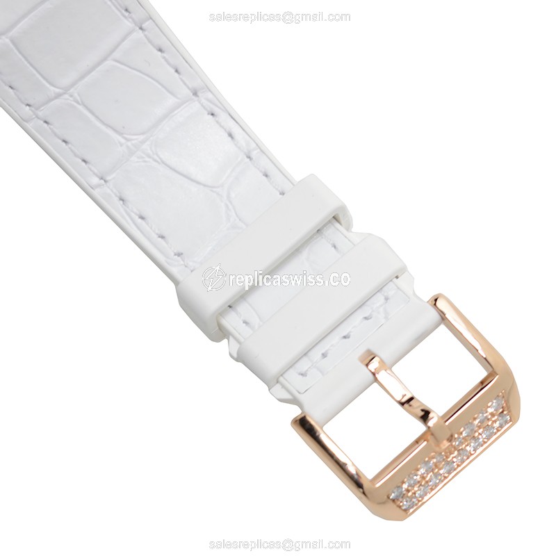 Franck Muller V 45 SC DT D (5N BC) VANGUARD Automatic 18kt Rose Gold & Diamonds