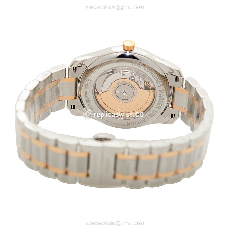 Longines L2.793.5.77.7 MASTER Automatic 18kt Rose Gold & Steel