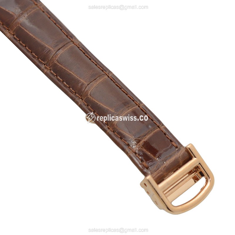 Cartier WB704751 TANK Automatic 18kt Rose Gold & Diamonds