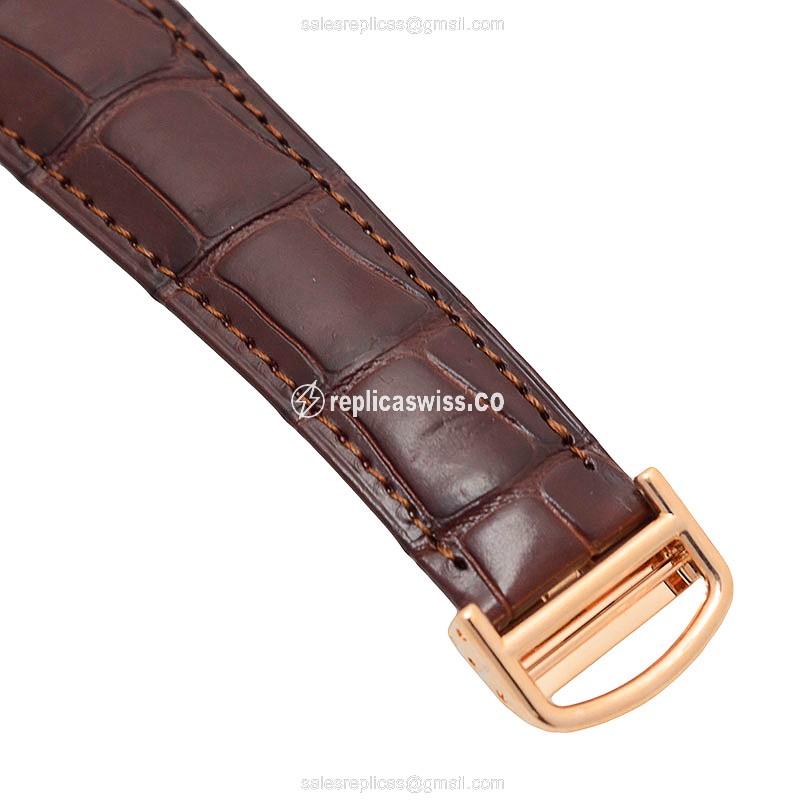 Cartier WR007017 RONDE LOUIS CARTIER Automatic 18kt Rose Gold & Diamonds