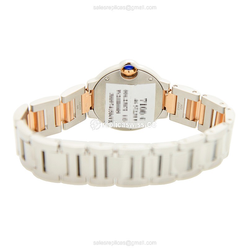 Cartier W2BB0009 BALLON BLEU Quartz 18kt Rose Gold
